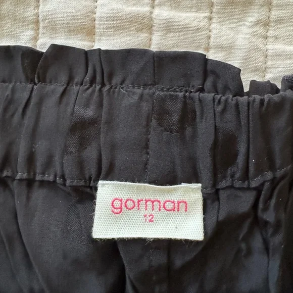 Gorman Set- Polka Dot Women's Silk in black - Picture 4 of 6